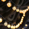 Вулична гірлянда від мережі 20 Led, 5 м, Білий/LED гірлянда кульки на дерево/Гірлянда світлодіодна