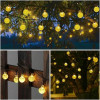 Вулична гірлянда від мережі 20 Led, 5 м, Білий/LED гірлянда кульки на дерево/Гірлянда світлодіодна