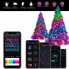 Уличные огни 10 м Smart Bluetooth App Control – светодиодная LED гирлянда 100 LED, RGB, USB, IP65, музыкальная