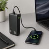 Універсальний павербанк King Power KP-34 30000 mAh 22.5W для смартфонів і гаджетів
