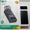 Power Bank Kamry 30000 mAh K-300 із сонячною панеллю та дротами