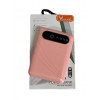 Павербанк 50000 mAh Персиковий 3 USB, N-8 Micro USB Заряджання для телефона