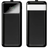 Повербанк KPG-402 40000 мА·год чорний із ліхтариком, 2 USB, microUSB та Type-C