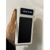 Повербанк Viaking 30000 mAh с солнечной панелью, 4 кабеля, Портативное зарядное устройство