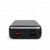 Повербанк (Power Bank) KingPower WPG-207 магнитный (MagSafe) 20000 мАч, быстрая зарядка 22,5 Вт, беспроводная 15 Вт, черный