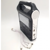 Радио-фонарь с солнечной панелью Bluetooth Power Bank станция 2400мА (съёмные 2*18650) EASY POWER EP-036