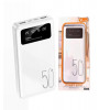 Зарядний пристрій Power Bank Viaking N5 50000 mAh. повербанк з дисплеєм і ліхтариком
