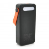 Power bank YM-635 400000mAh Solar Індикатор рівня заряду, для заряджання телефона з вбудованими кабелями