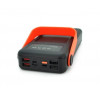 Power bank YM-635 400000mAh Solar Індикатор рівня заряду, для заряджання телефона з вбудованими кабелями