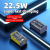 Power Bank 20000 mAh KP-25 (22,5W), ⁇ Повербанк ⁇ Портативне заряджання