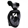 Маска для подводного плавания дайвинга Tribord Easybreath Black Водолазная маска креплением для камеры