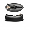 Ламзак Пляжний диван-мішок Чорний Надувний матрац (160х70 см) AIR SOFA CLOUD