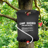 Душ туристичний 20л, Easy Camp Solar Shower, Чорний / Душ для дачі / Похідний душ / Переносний літній душ