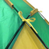 Намет пляжний тент "Ракушка" (210х120х100 см) WM-0T103, Жовто-зелений/ Автоматичний двомісний намет