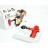 Портативний ручний масажер пістолет для тіла Fascial Gun Mini Red