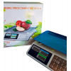 Ваги торговельні електронні з лічильником ціни ACS KitchenTech KT218 50 кг 6 V (метал)