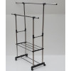 Вішалка-стійка для одягу та взуття Triple Stand Hanger
