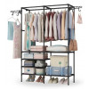 Вішак для одягу 86/43/173 Simple Coat Rack Double Row / Вішалка з полицями