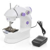 Портативна швейна машинка Mini Sewing SM202A, Білий / Міні швейна машинка