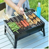 Складаний барбекю гриль портативний мангал BBQ Grill Portable — жароміцний Найкраща ціна!