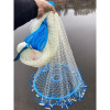Рибальська мережа для ловлі риби FISH NET 0240 2,5 м кільце 45 см зручна та компактна модель
