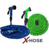 Шланг для полива X HOSE 60 м с распылителем, садовый шланг, поливочный шланг для сада