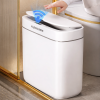 Сенсорное ведро для мусора Joybos Smart 12 л с датчиком движения и системой адсорбции запахов (белое)