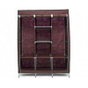Складной каркасный тканевый шкаф Storage Wardrobe 88130, шкаф на три секции 130*45*175