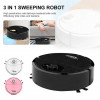 Робот Пилосос Робот 3 в 1 розумний робот-прибиральник для дому SWEEPING ROBOT 521-2345 Чорний