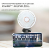 Акумуляторний портативний вентилятор з дисплеєм N15W