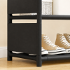 Розкладна шафа-стелаж RIAS YH7702-1 з полицею для взуття 170x60x36 см Black
