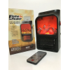 Портативний нагрівач з пультом Flame Heater (500 Вт) Економний