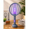 Мухобійка акумуляторна електрична складна знищувач комах UKC Electric Mosquito Swatter
