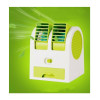 Вентилятор, Освіжувач повітря — Mini Fan MY-0199 ЗЕЛЕНИЙ