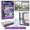 Сітка антимоскітна на вікно 150*180 см Magnetic System Біла