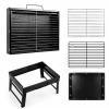 Складной барбекю гриль портативный мангал BBQ Grill Portable - жаропрочный Лучшая цена!