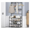 Універсальний вішак для одягу New simple floor clothes rack size 60X29.5X151 см Чорний