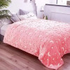 М'яка ковдра-плед зоряне небо 100х150 см Світиться в темряві Magic Blanket Рожеве