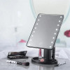 УЦІНКА! Дзеркало настільне з підсвіткою LED — бренд Large Led Mirror (Плохе паковання, пошкодження на дзеркалі 3225)