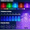УЦІНКА! Настільна акумуляторна лампа з пультом 22 см нічник Троянда RGB Crystal Rose.(Плохе паковання 3274)