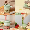ОЧЕНКА! Ручний електричний подрібнювач для овочів 4 в 1 Food Chopper Catling (Плохе паковання 3091)