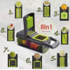 УЦІНКА! Ручний мультислайсер 14в1 Kitchen Ideas Veggie Slicer HA-347 багатофункціональне овочерізка (Трення на корпусі 3467)