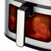УЦЕНКА! Аэрогриль-аэрофритюрница Prime Kitchen AF8005ETG 12,5 л, 4400 Вт, с двойными нагревательными элементам (Вмятина 3537)
