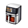 УЦЕНКА! Аэрогриль-аэрофритюрница Prime Kitchen AF8005ETG 12,5 л, 4400 Вт, с двойными нагревательными элементам (Вмятина 3537)