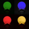 УЦІНКА! Світильник-нічник 3D шар Місяць Moon Lamp на дерев'яній підставці 15 см (Плохе паковання 2792)