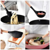 УЦЕНКА! Набор принадлежностей для кухни 12 предметов Kitchen Set, RD-1204 Кухонный набор Черный (Повреждение подставки 3461)