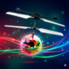 УЦЕНКА! Игрушка летающий шар LED Flying Ball JM888, аккумуляторный (Плохая упаковка 3373)