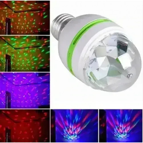 УЦЕНКА. Дисколампа LASER Rotating lamp, що обертається (Плохе паковання, тріщина на корпусі 2853)