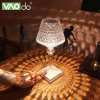 УЦЕНКА! Настольная LED лампа Crystal Table Lamp RGB с сенсорным управлением, пультом управления, 16 цветами (Плохая упаковка 3549)