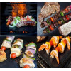 BBQ grill sheet гриль мат портативний антипригарним покриттям 33 Х 40 см для овочів, м'яса, морепродуктів